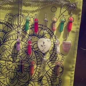 Multiple Crystal Pendants
